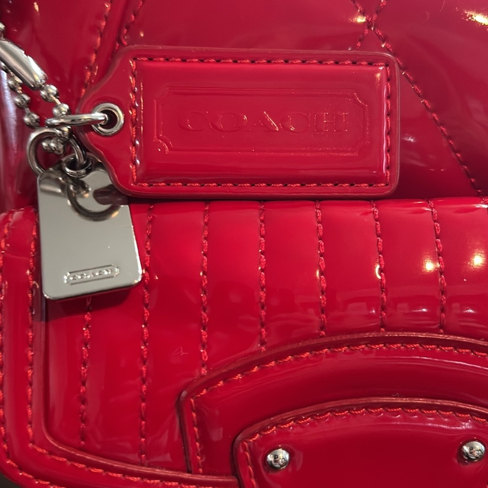 COACH Patent Leather Liquid Gloss Crossbody - Picture 11 of 17